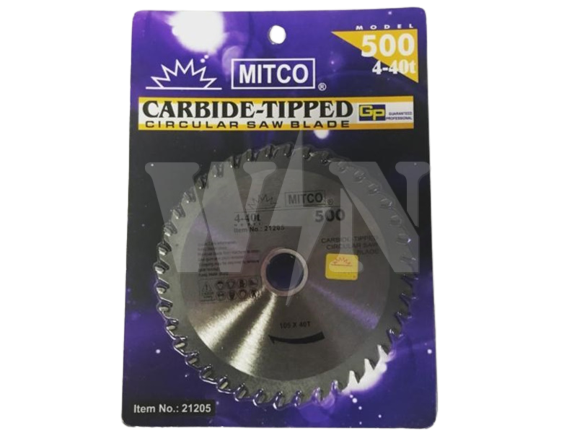 MITCO CARBIDE-TIPPED CIRCULAR SAW BLADE