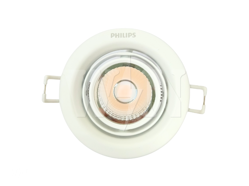 PHILIPS LED EYE BALL ROUND 2 1/2'' 7W (3000K) POMERON DIM 59556