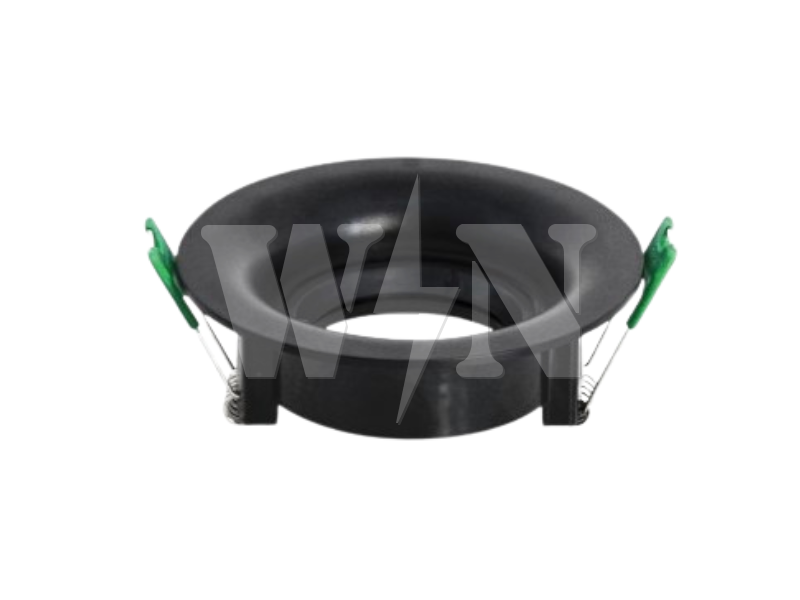 YETPLUS GU10 EYE BALL FITTING ROUND (BLACK) YET003