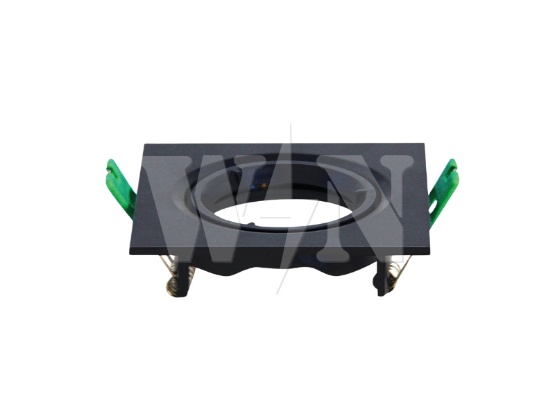 YETPLUS GU10 EYE BALL FITTING SQUARE (BLACK) YET0021