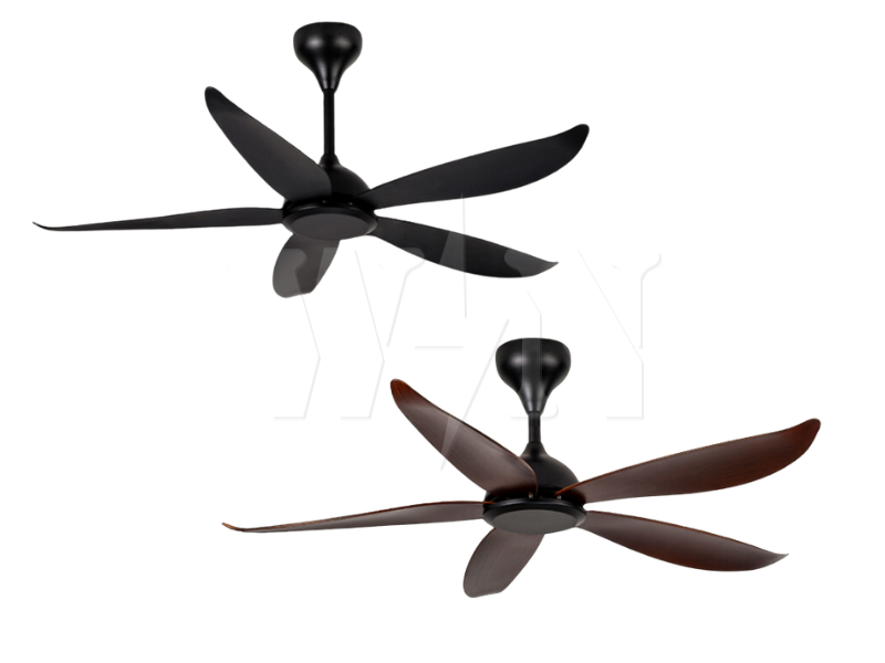 REZO CEILING FAN 56'' 5 BLADE REMOTE DC AXIS