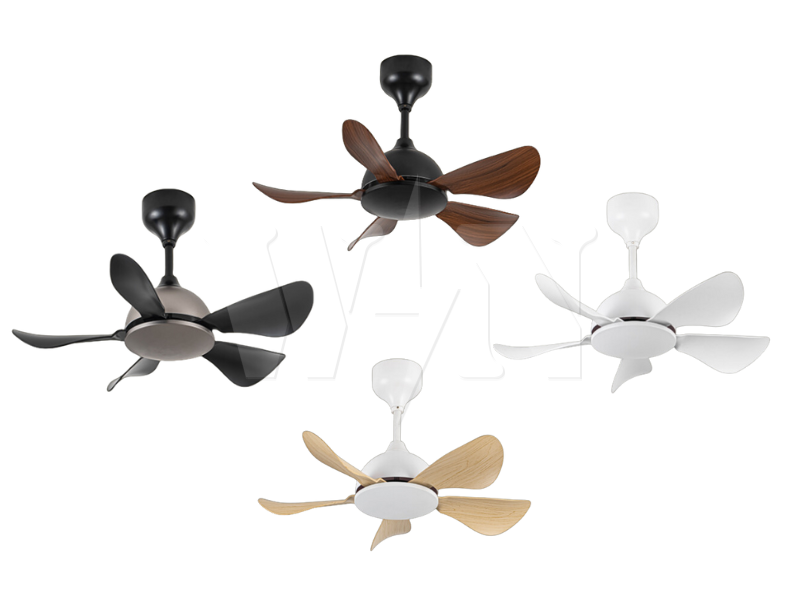 REZO CEILING FAN 32" 5 BLADE REMOTE DC MERCURY