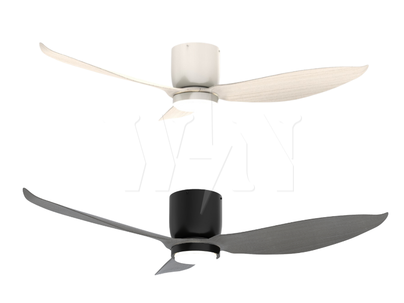 NSB CEILING FAN 54" 3 BLADE REMOTE DC LED WIFI JONATHAN