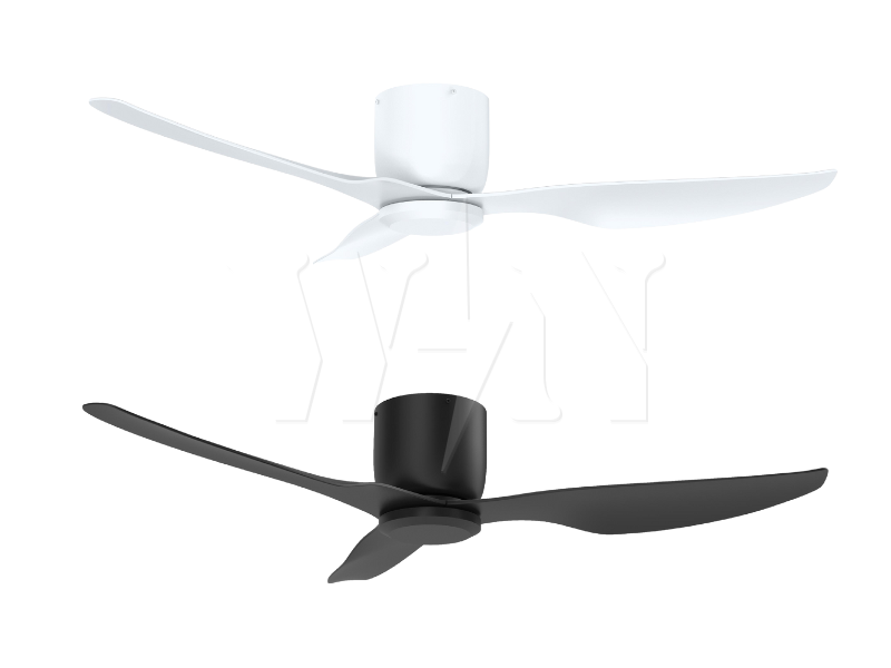 NSB CEILING FAN 52" 3 BLADE REMOTE DC WIFI LISA