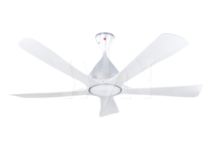 KDK CEILING FAN 60" 5 BLADE REMOTE DC WIFI LED NOKODA JR K15UC