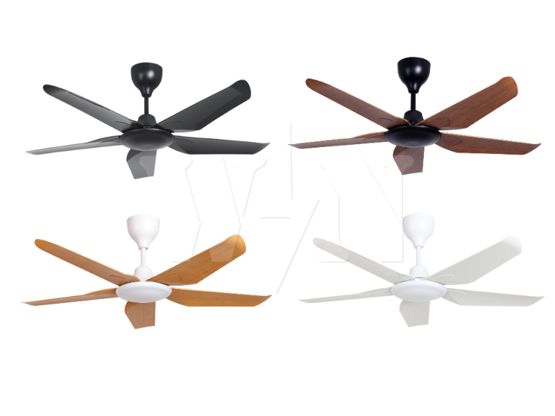 NSB CEILING FAN 44"" 5 BLADE REMOTE DC JAYA+
