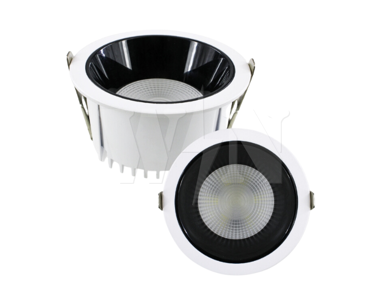 LEDEON LED EYE BALL ROUND 3" 10W WH+BLACK 3000K / 4000K E806