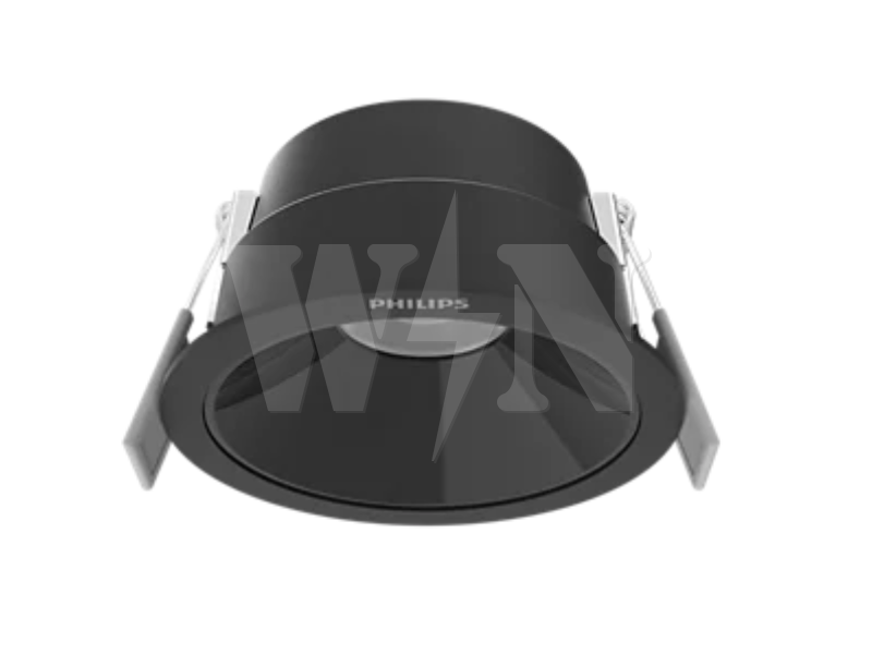 PHILIPS LED EYE BALL ROUND 3" 7.5W 3000K / 4000K BLACK SL260