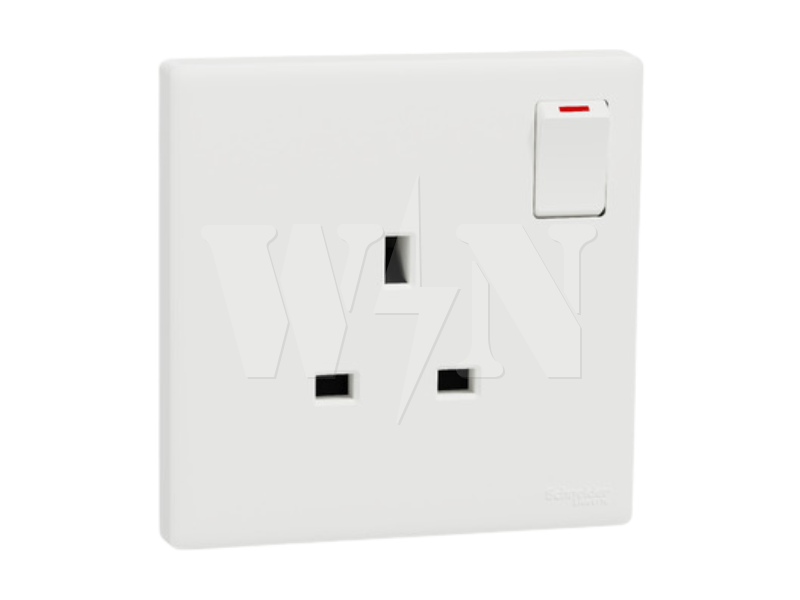 SCHNEIDER VIVACE-E 13A SWITCH SOCKET KBN15WE