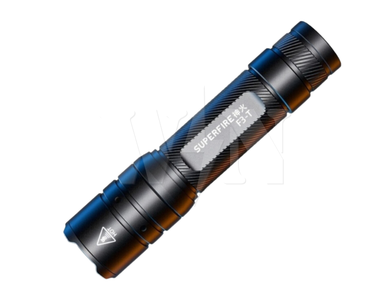 SUPERFIRE LED TORCH LIGHT RECHAGEREABLE IP44 F3T